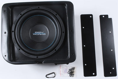 SSV WORKS 10" UNDER SEAT SUBWOOFER PART# RG3-USSB10