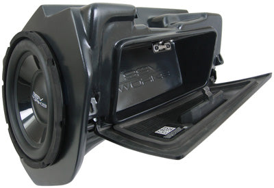 SSV WORKS 2015 RZR 900 S GLOVEBOX 10" SUBWOOFER W/AMP WP-RZ3GBS10 Polaris