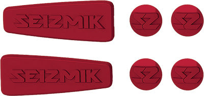 SEIZMIK PURSUIT MIRROR ACCENT SET (RED) PART# 18074 NEW