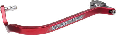 ZETA ARMOR HANDGUARDS BEND RED 7/8" PART# ZE72-0004