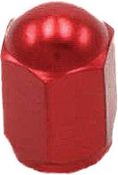 DRC AIR VALVE CAPS RED 2/PK PART# D58-03-106 NEW