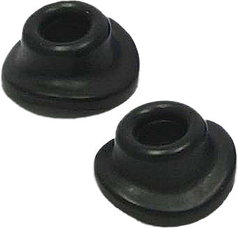 DRC AIR VALVE MUD GUARDS BLACK (PAIR) PART# D58-06-001 NEW