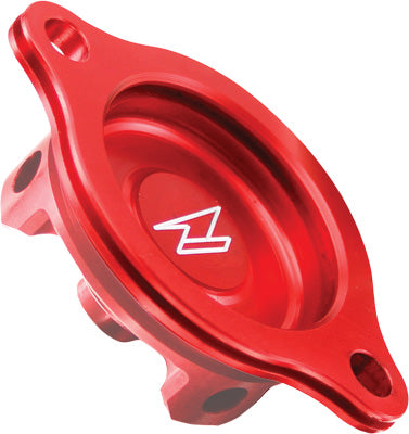 ZETA OIL FILTER COVER (RED) PART# ZE90-1083 NEW