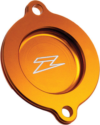 ZETA OIL FILTER COVER (ORANGE) PART# ZE90-1447 NEW