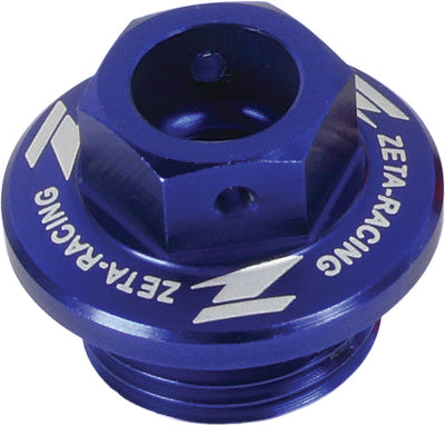 ZETA OIL FILLER PLUG (BLUE) ZE89-2112