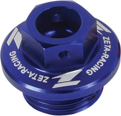 ZETA OIL FILLER PLUG (BLUE) PART# ZE89-2212 NEW