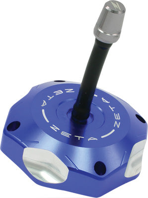 ZETA 2014-2015 KAWASAKI KX85 BILLET GAS CAP (BLUE) ZE87-1501