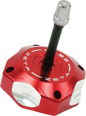 ZETA BILLET GAS CAP RED PART NUMBER ZE87-1503