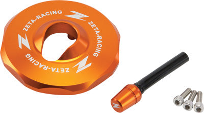 ZETA 2013-2015 KTM 250 XCF-W BILLET GAS CAP (ORANGE) ZE87-4208