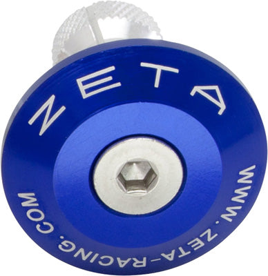 ZETA BAR END PLUG BLUE ZE48-7107