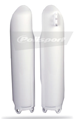 POLISPORT PR/FORK GUARDS WHT YZF/WRF 08-09 PART# 8351400001 NEW