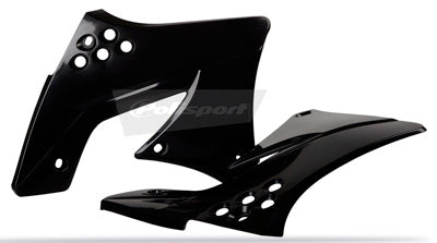 POLISPORT PR/RAD SHROUDS BLK PART# 8412800003 NEW