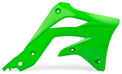 POLISPORT RADIATOR SCOOPS GRN/GRN KX450F 12 PART# 8415900005 NEW
