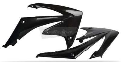 POLISPORT PR/RAD SHROUDS BLK PART# 8412700003 NEW