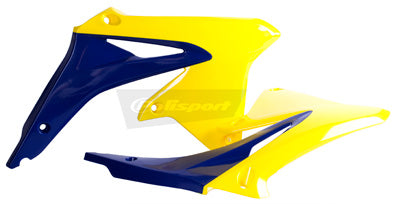 POLISPORT PR/RAD SHROUDS BLU/YEL PART# 8412500004 NEW