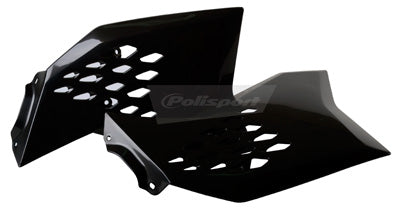 POLISPORT PR/RAD SHROUDS BLK PART# 8412400015 NEW