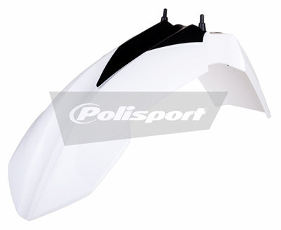 POLISPORT FRONT FENDER (WHITE) (WHITE) 8571500018