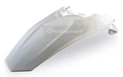 POLISPORT REAR FENDER WHITE KTM 2011-12 125/150/250 SX 350/450 SXF PART# 8595400