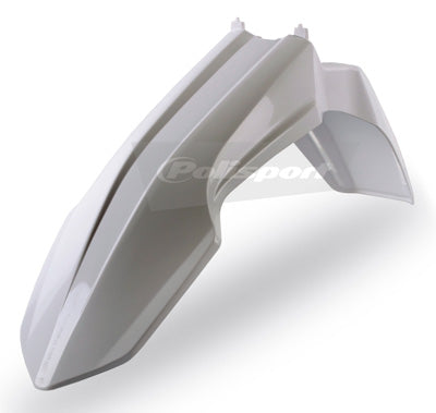 POLISPORT FRONT FENDER WHT RMZ450 08-09 PART# 8550500003 NEW