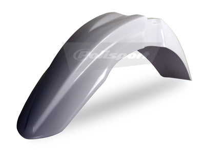 POLISPORT FRONT FENDER WHT KX250F/450F PART# 8572800002 NEW