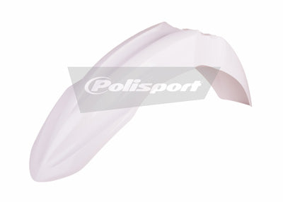 POLISPORT FRONT FENDER KXF250/450 13 WHT PART# 8573800002 NEW