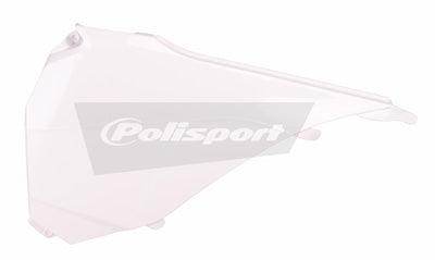 POLISPORT AIR BOX COVER EXC/EXC-F 14 KTM 125/200/250/300 WHITE PART# 8454700002