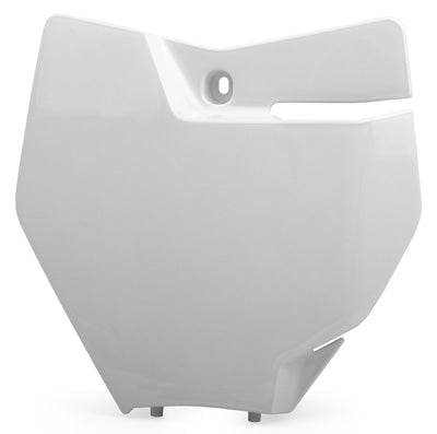 POLISPORT 2016 KTM 350 XC-F FRONT NUMBER PLATE (WHITE) 8664900002