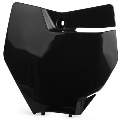 POLISPORT 2016 KTM 250 XCF-W FRONT NUMBER PLATE (BLACK) (BLACK) 8664900003