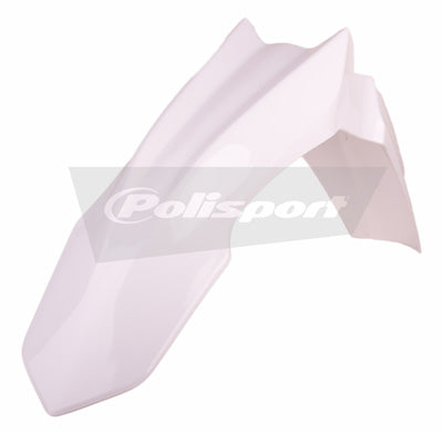 POLISPORT FRONT FENDER CRF450 13 WHT PART# 8573900002 NEW