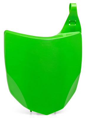 POLISPORT FRONT PLATE KX250/450F GRN PART# 8659200001 NEW