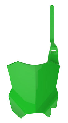 POLISPORT FRONT NUMBER PLATE (GREEN) 8665900001