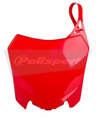 POLISPORT FRONT PLATE CRF450 13 RED PART# 8659400001 NEW