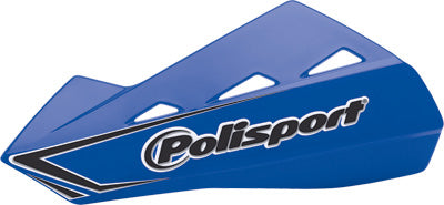 POLISPORT 1985-1992 LT250R QuadRacer QWEST HANDGUARDS W/PLASTIC MOUNTING KIT BLU