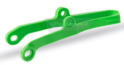POLISPORT CHAIN SLIDER GREEN KX250F/450F 09-13 PART# 8453700002 NEW