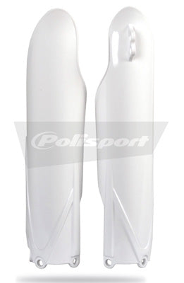 POLISPORT PR/FORK GUARDS WHT YZ250F/450F2010 PART# 8352000001 NEW