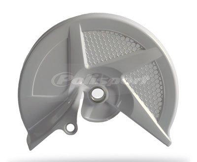 POLISPORT FRONT DISK PROTECTOR WHT CRF450R 09-10 PART# 8376300001 NEW