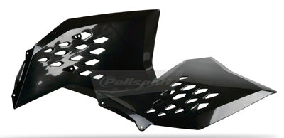 POLISPORT PR/RAD SHROUDS KTM BLACK PART# 8428200001 NEW