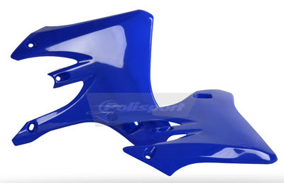 POLISPORT RADIATOR SCOOP BLUE YAM PART# 8429200002 NEW
