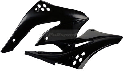 POLISPORT PR/RAD SHROUDS KX450F BLK 06-08 PART# 8426300001 NEW