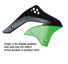 POLISPORT PR/RAD SHROUDS BLK/ GRN KX450 F 06-08 '06 PART# 8426300005