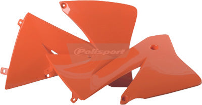 POLISPORT PR/RAD SHROUDS KTM ORANGE PART# 8422000003 NEW