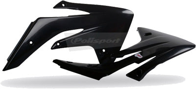 POLISPORT 2007-2015 HONDA CRF150R RAD SHROUDS CRF150R BLK 07-09 8412200003