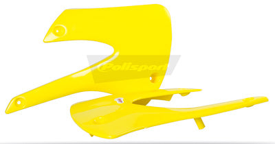POLISPORT PR/RAD SHROUDS SUZ/KAW YLW PART# 8425000002 NEW