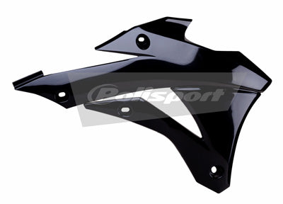 POLISPORT RAD SCOOP BLACK KX85/100 2014-15 PART# 8417300003 NEW