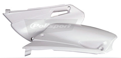 POLISPORT PR/SIDE PLATES WHITE YAM PART# 8602400001 NEW