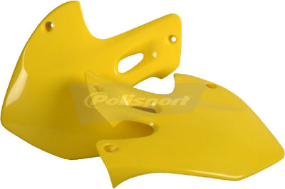 POLISPORT PR/RAD SHROUDS SUZ YELLOW PART# 8412100001 NEW