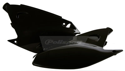 POLISPORT SIDE PANEL KAW BLK PART# 8601100001 NEW