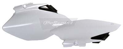 POLISPORT SIDE PANELS WHITE YAM PART# 8602900001 NEW