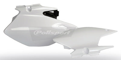POLISPORT SIDE PANELS WHITE YAM PART# 8604300001 NEW