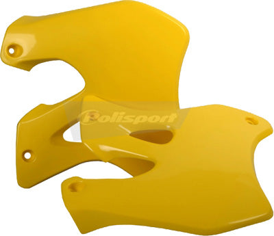 POLISPORT PR/RADIATOR SCOOPS (YELLOW) 8412000001